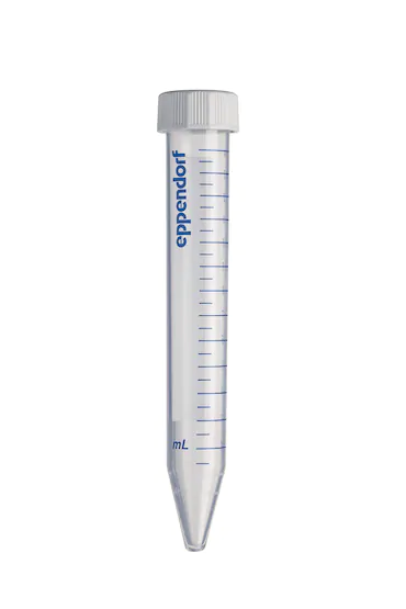 艾本德Eppendorf Conical Tubes, 15 mL, 無菌、無熱原, 無RNase和DNase, 無DNA, 無色, 500 個 (10 包 × 50 個)貨號 0030122151